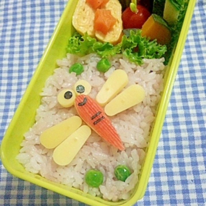 簡単キャラ弁☆赤とんぼのお弁当♪